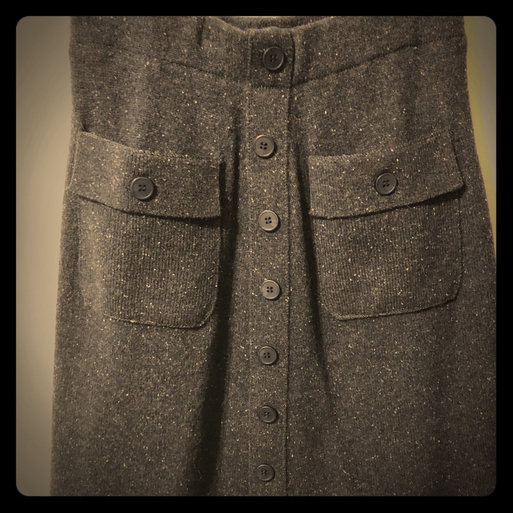 Wool blue mix skirt lined from Sundance like new